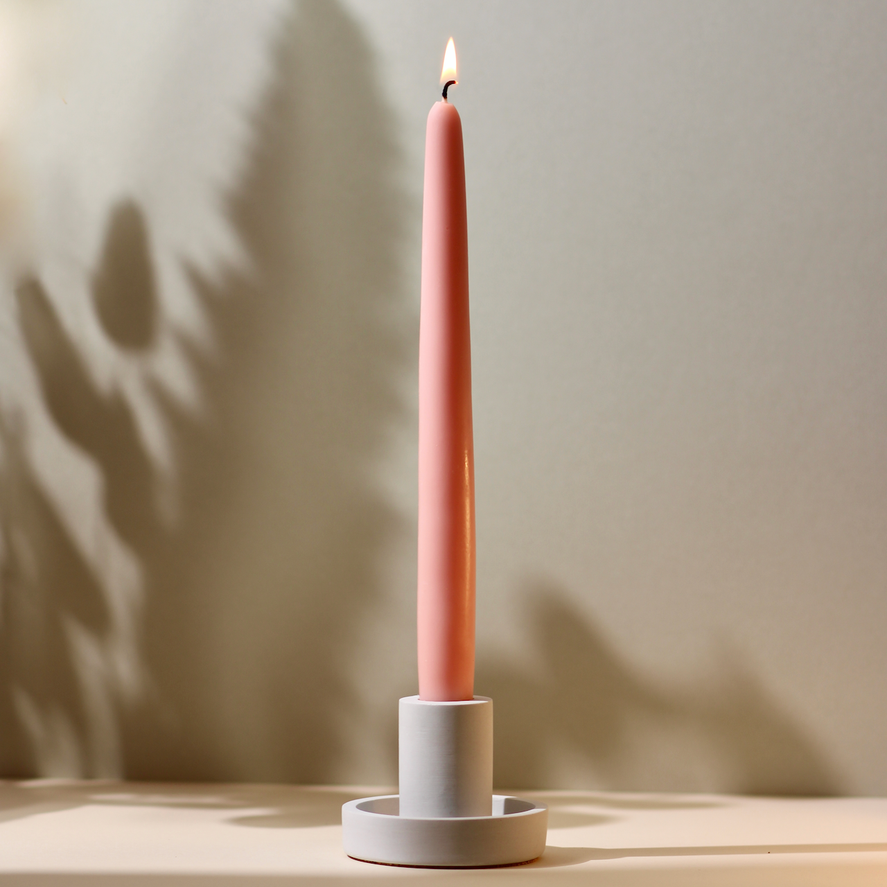 Perfect Pastels Beeswax & Soy Blend Thick Taper Candles
