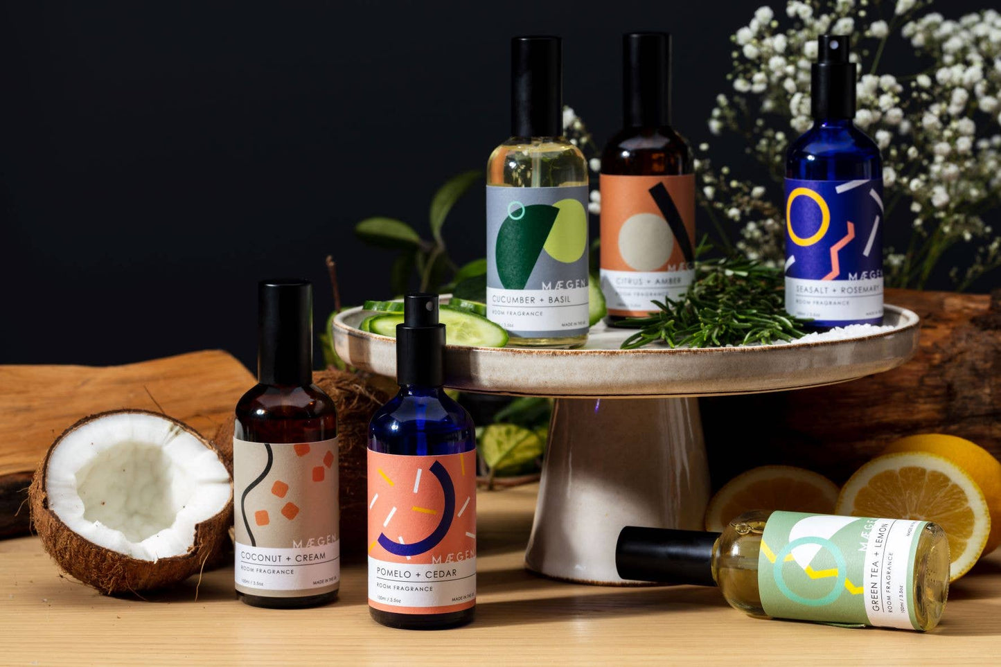 NEW! Room Fragrance - Cucumber + Basil