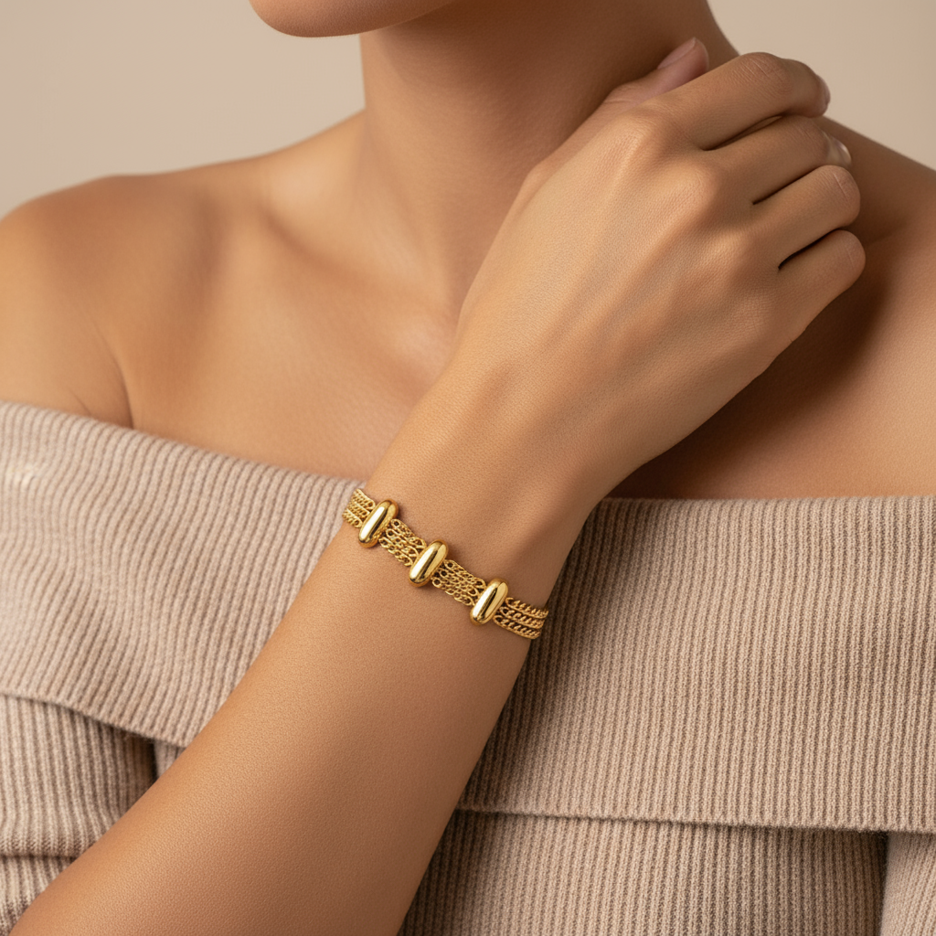 Noa Bracelet 18k Gold Plated Waterproof Jewellery Gift Box