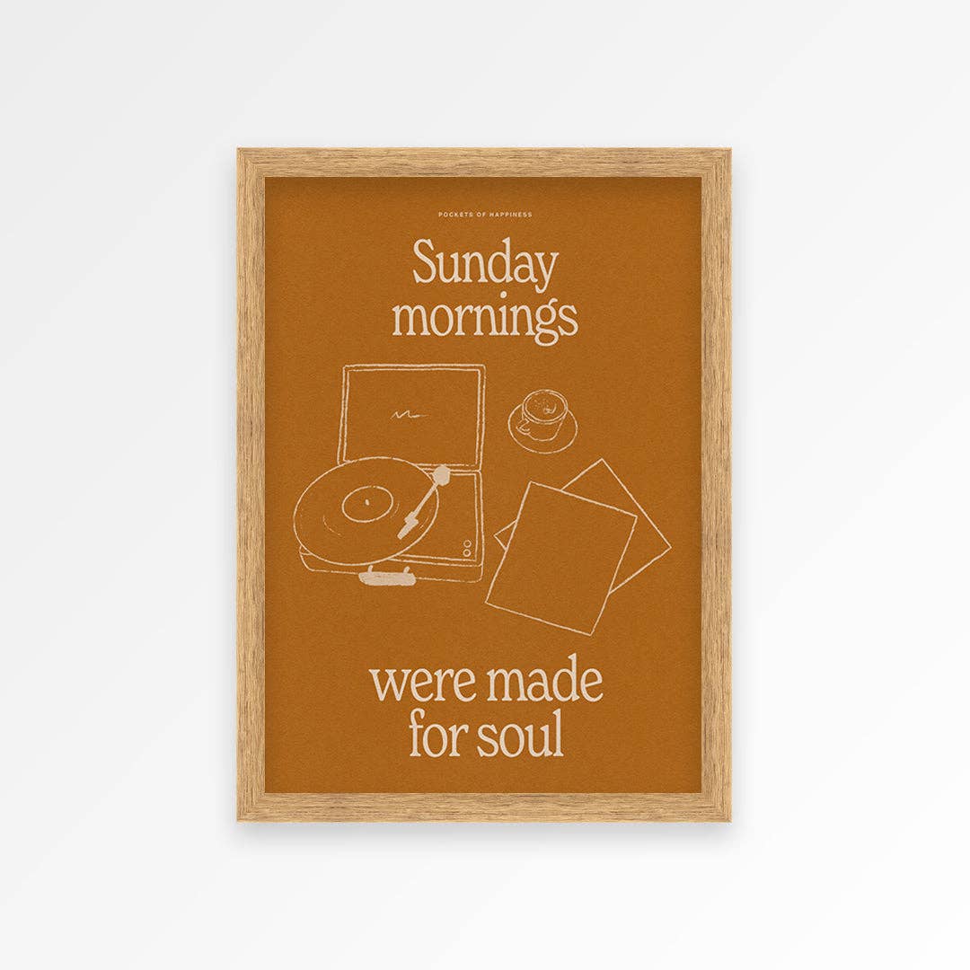 Sunday Mornings Print - KOLAB by Makers Quarter