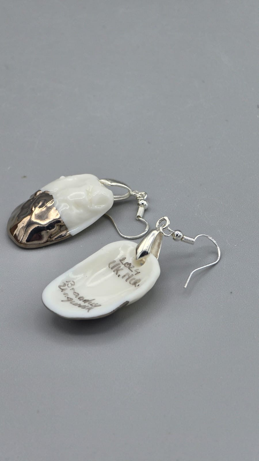 The Platinum Stone Earrings