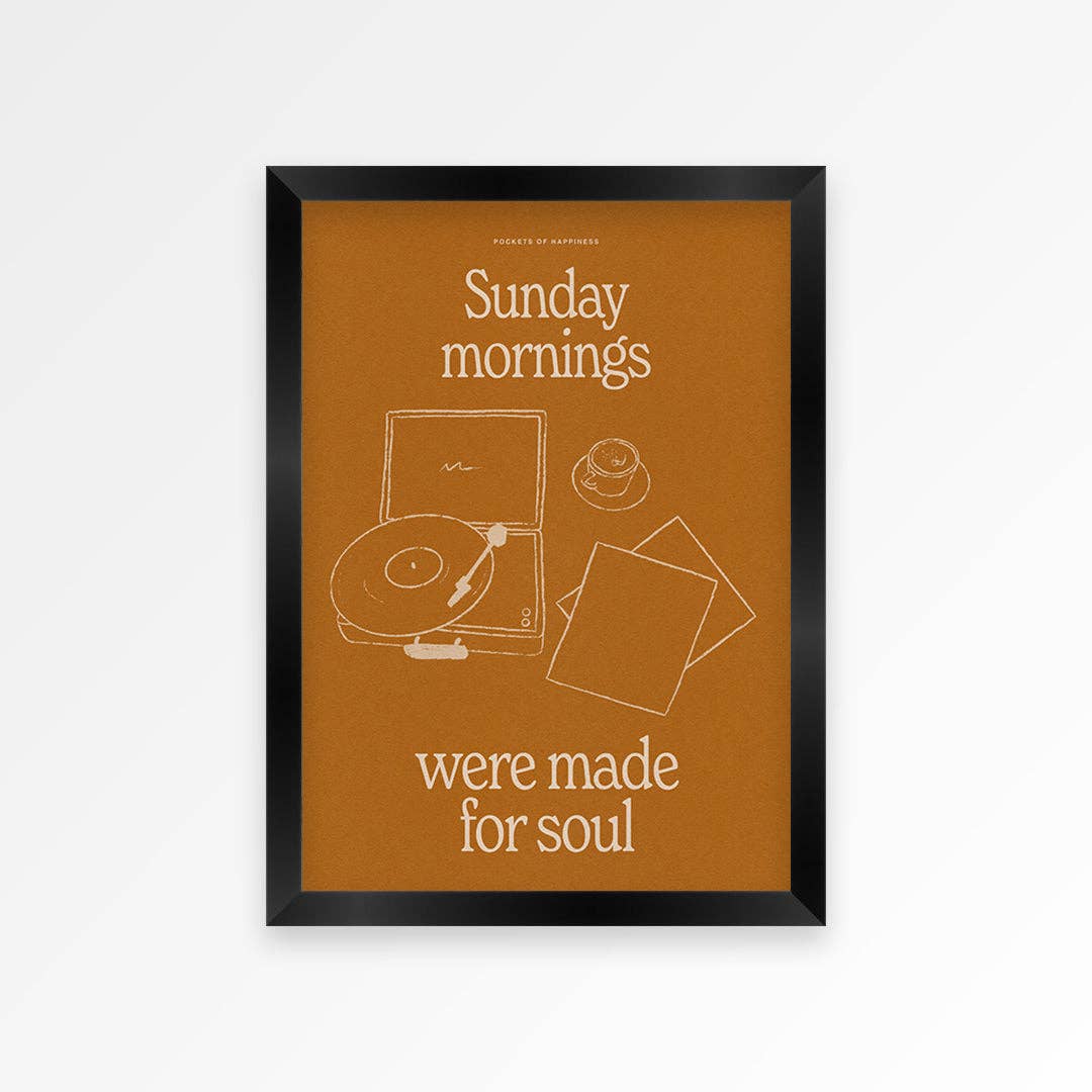 Sunday Mornings Print - KOLAB by Makers Quarter