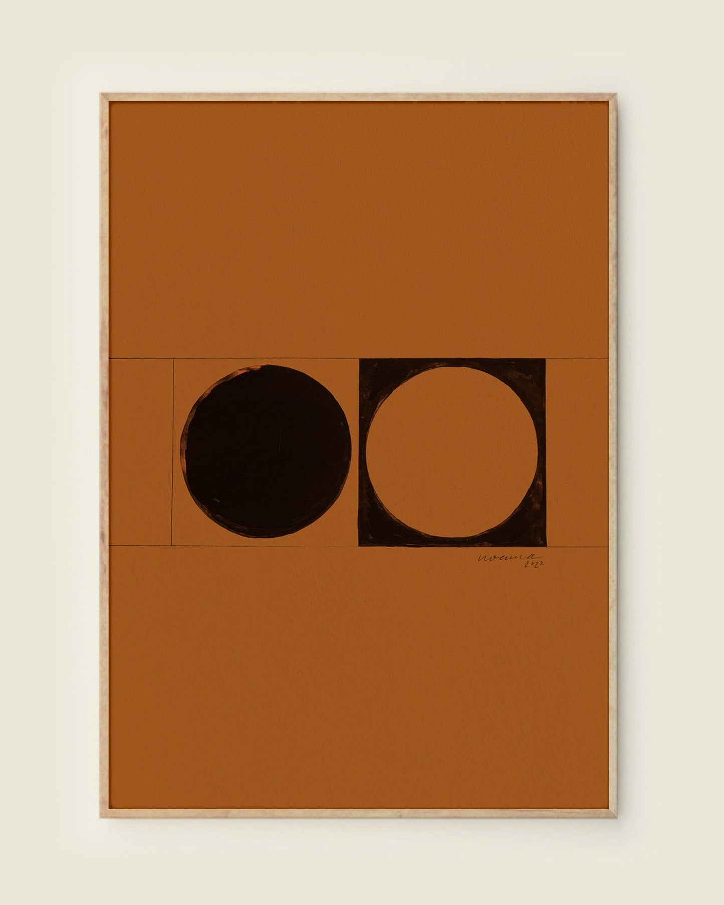 Perfect Circle Art Print - KOLAB by Makers Quarter