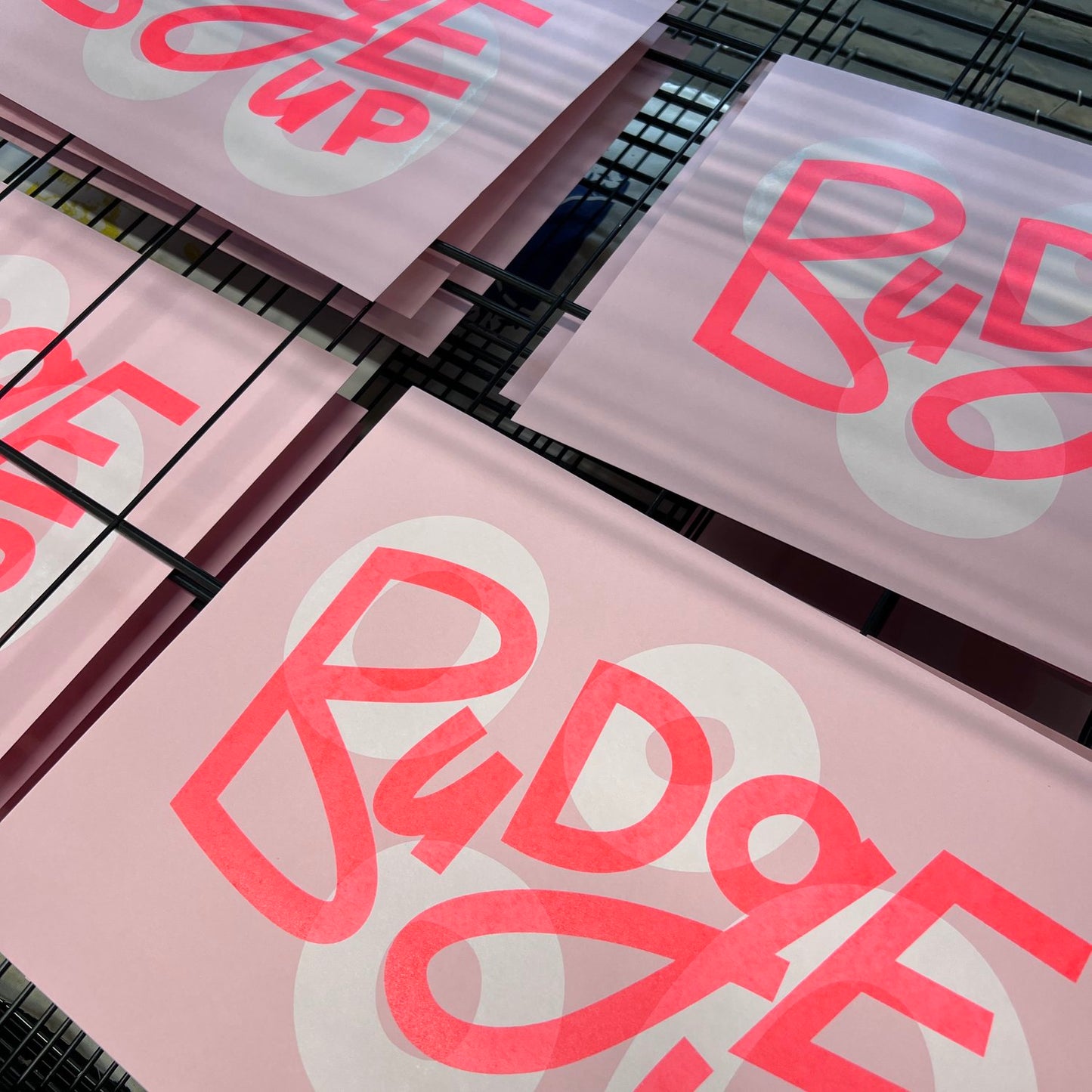 Budge Up Print