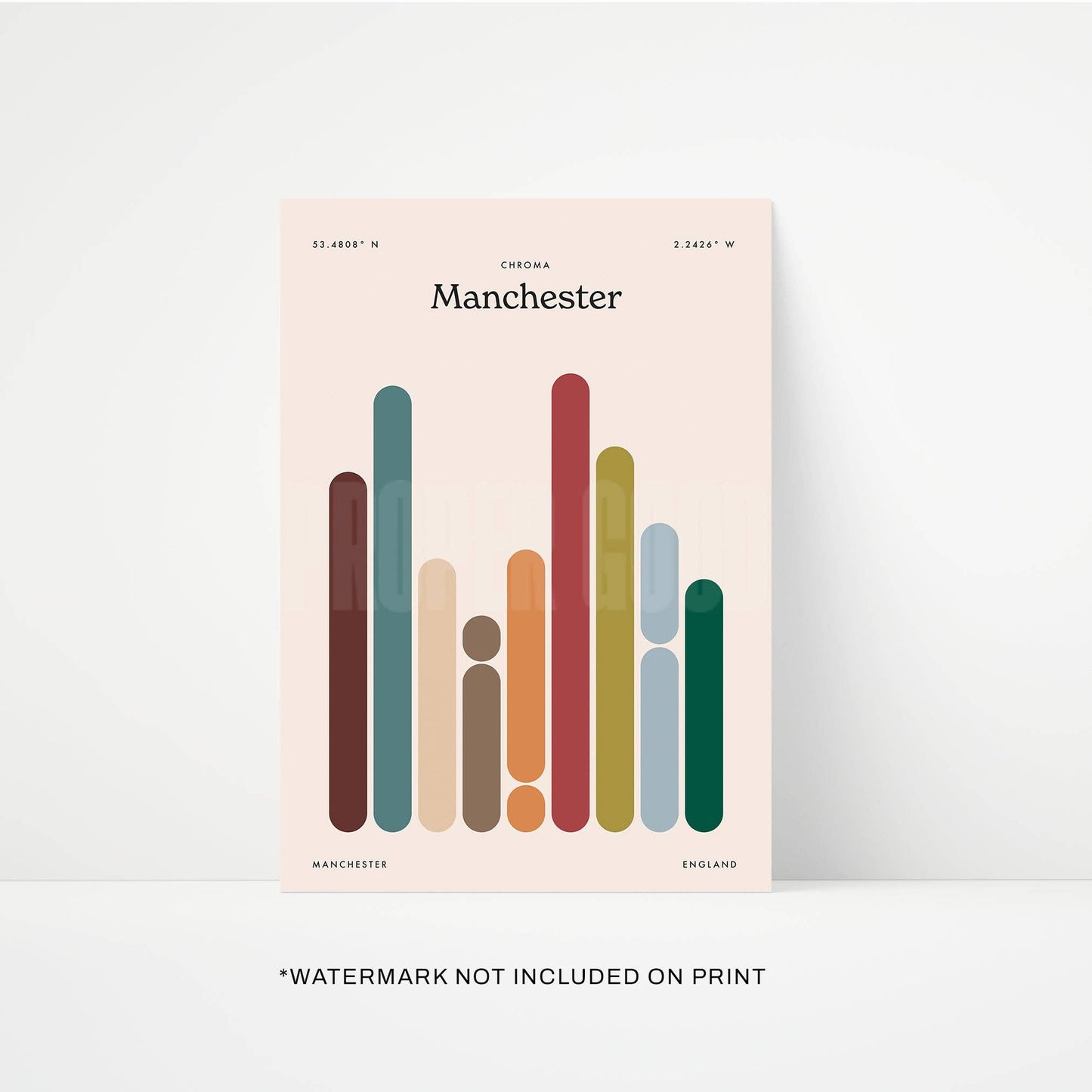 Manchester Print - KOLAB by Makers Quarter