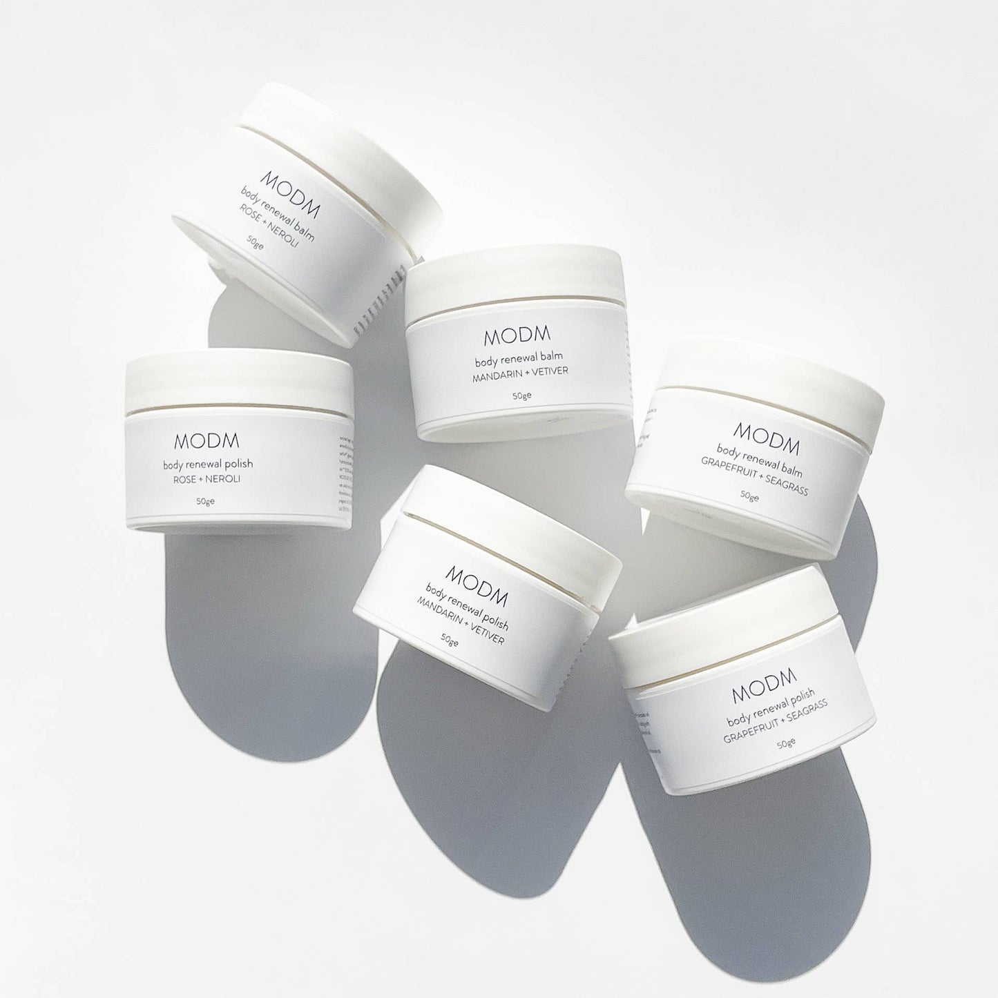 MODM Mini Body Renewal Polish - Grapefruit + Seagrass 50g - KOLAB by Makers Quarter