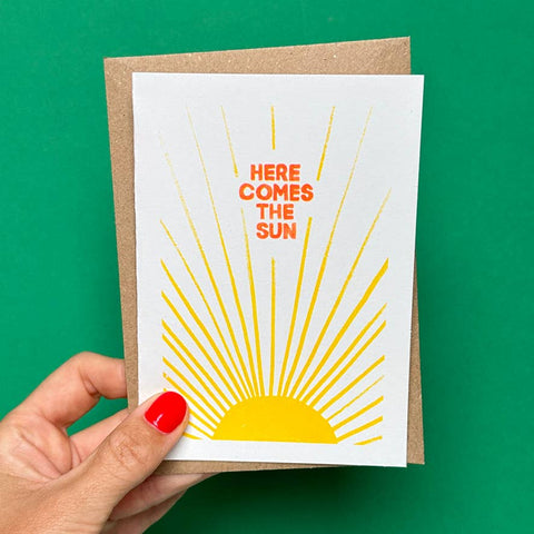 Good Vibes Cards | Good Luck Greeting Cards | New Job Cards - KOLAB by Makers Quarter