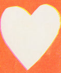 Greeting Card Valentines Card | Heart Card | Riso Card - KOLAB by Makers Quarter