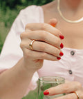 Gold Fluid Band Ring, Waterproof - KOLAB by Makers Quarter