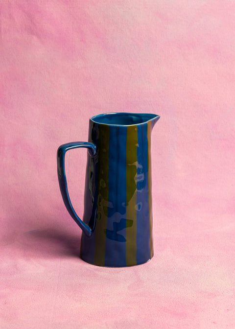 Blue/Green Jug - KOLAB by Makers Quarter