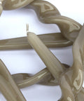MÆGEN Single Twist Taper Candles - Individual - Mink - KOLAB by Makers Quarter