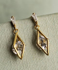 Rhombus Geometric Jewel Earrings - KOLAB by Makers Quarter