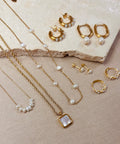 Everyday Mother of Pearl Rope Necklace - KOLAB by Makers Quarter