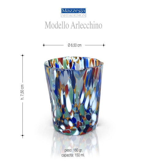 Hand Blown Glass Coffee Cup