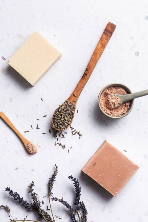 Three Flowers + Clay Soap - KOLAB by Makers Quarter