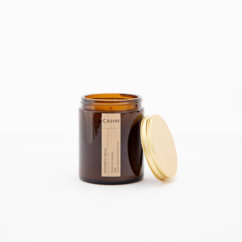 Pumpkin Spice Amber Jar Candle | Luxury Candle |Candle Gifts - KOLAB by Makers Quarter