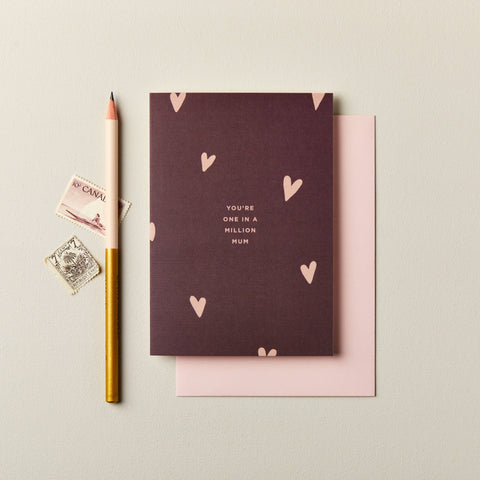 One in a Million Mum Birthday Card | Happy Mother's Day Card