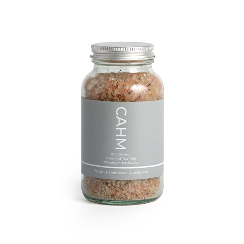 Lime and Tea Tree Himalayan Bath Salts 280g | Bath Soak