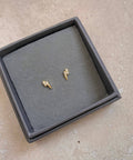 Gold Vermeil | Sterling Silver Mini Lightning Stud Earrings - KOLAB by Makers Quarter