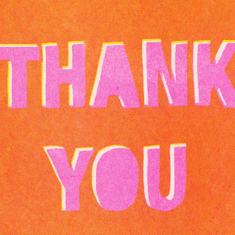 Greeting Card Thank You | Thank you Card