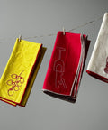 Linen Blend Napkins - Wine (Set of 2) - KOLAB by Makers Quarter