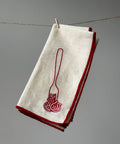 Linen Blend Napkins - Spaghetti (Set of 2) - KOLAB by Makers Quarter