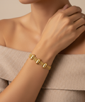 Noa Bracelet 18k Gold Plated Waterproof Jewellery Gift Box - KOLAB by Makers Quarter