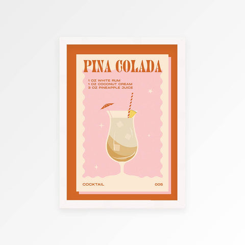 Pina Colada Print - KOLAB by Makers Quarter