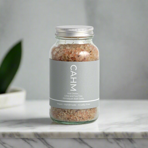 Lime and Tea Tree Himalayan Bath Salts 280g | Bath Soak