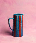 Light Blue/ Red Jug - KOLAB by Makers Quarter