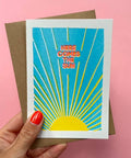 Good Vibes Cards | Good Luck Greeting Cards | New Job Cards - KOLAB by Makers Quarter