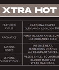 Carolina Reaper, Burnt Orange & Cardamon 150g (Xtra hot) - KOLAB by Makers Quarter
