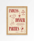 Endless Dinner Parties Print - KOLAB by Makers Quarter