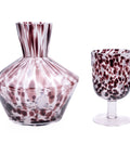 Red Wine Print Wine Glass - KOLAB by Makers Quarter