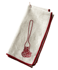 Linen Blend Napkins - Spaghetti (Set of 2) - KOLAB by Makers Quarter