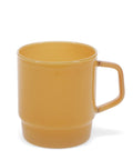 Stacking glass coffee cup 280ml - Light topaz - KOLAB by Makers Quarter