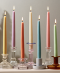 Perfect Pastels Beeswax & Soy Blend Thick Taper Candles - KOLAB by Makers Quarter