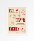 Endless Dinner Parties Print - KOLAB by Makers Quarter