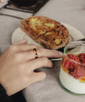 Gold Fluid Band Ring, Waterproof - KOLAB by Makers Quarter