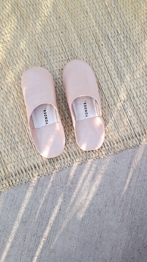 Leather Babouche Slippers | Ballet - KOLAB by Makers Quarter