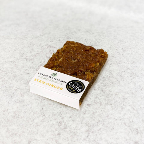 Yorkshire Flapjack Stem Ginger Flapjack