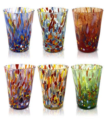 Hand Blown Large Drinking Glass