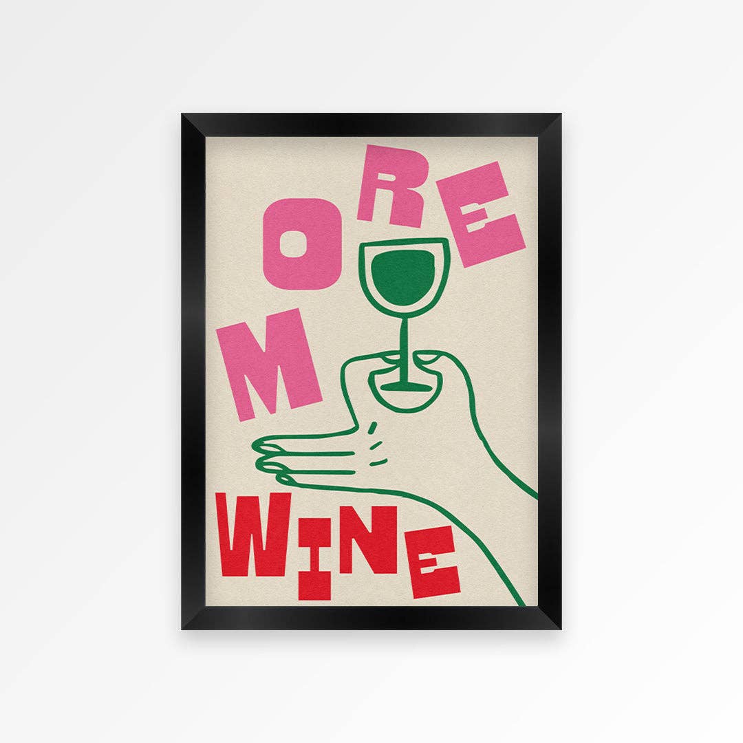 More Wine Print