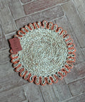 Corn Husk Placemat - Orange - KOLAB by Makers Quarter