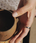 Silver Double Entwine Ring, Waterproof - KOLAB by Makers Quarter