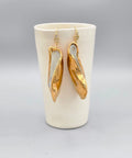 The Golden Shell Earrings - KOLAB by Makers Quarter