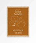 Sunday Mornings Print - KOLAB by Makers Quarter