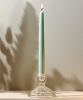 Soft Pastel Tones Beeswax & Soy Blend Thick Taper Candles - KOLAB by Makers Quarter