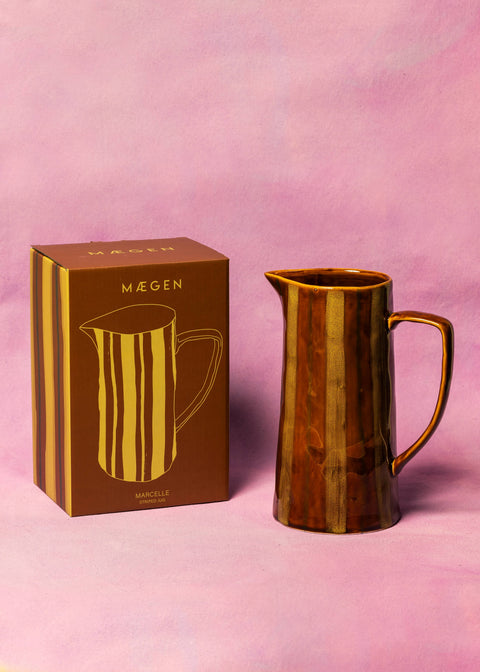 Ochre/Brown Jug - KOLAB by Makers Quarter