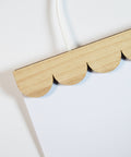 A5 Scalloped Maple Wall Print Hanger - KOLAB by Makers Quarter